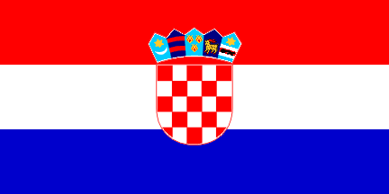 Nationale vlag, Kroatië