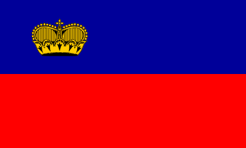 Nationale vlag, Liechtenstein
