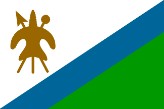 Nationale vlag, Lesotho