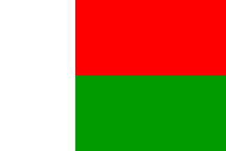 Nationale vlag, Madagascar