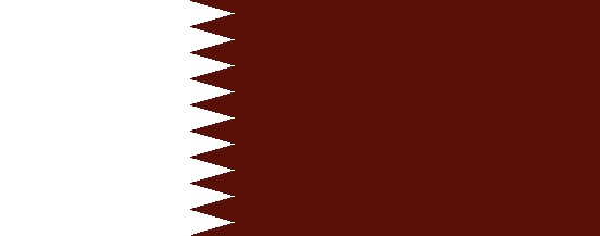 Nationale vlag, Katar