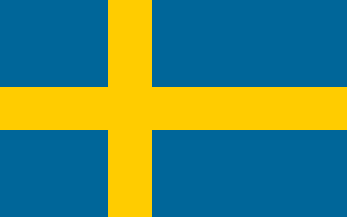 Nationale vlag, Zweden