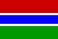 wereld landen vlaggen: Gambia, The