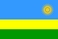 wereld landen vlaggen: Rwanda