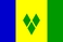 Nationale vlag, Saint Vincent en de Grenadines