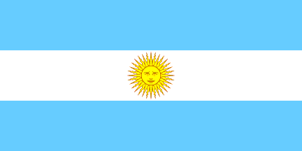 Nationale vlag, Argentinië