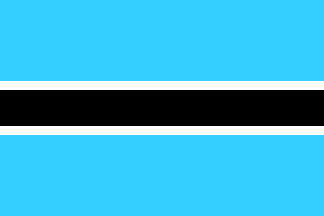 Nationale vlag, Botswana