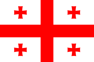 Nationale vlag, Georgië