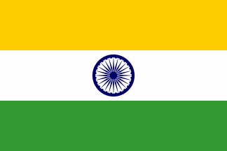 Nationale vlag, Indië