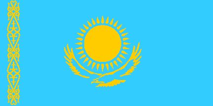 Nationale vlag, Kazachstan