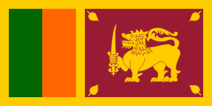 Nationale vlag, Sri Lanka