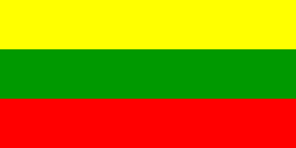 Nationale vlag, Litouwen
