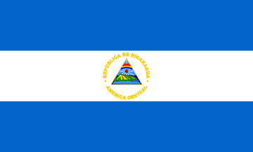 Nationale vlag, Nicaragua
