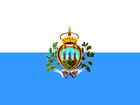 Nationale vlag, San Marino