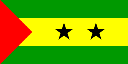 Nationale vlag, Sao Tome en Principe