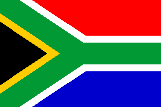Nationale vlag, Zuid-Afrika