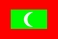 Nationale vlag, Maldiven